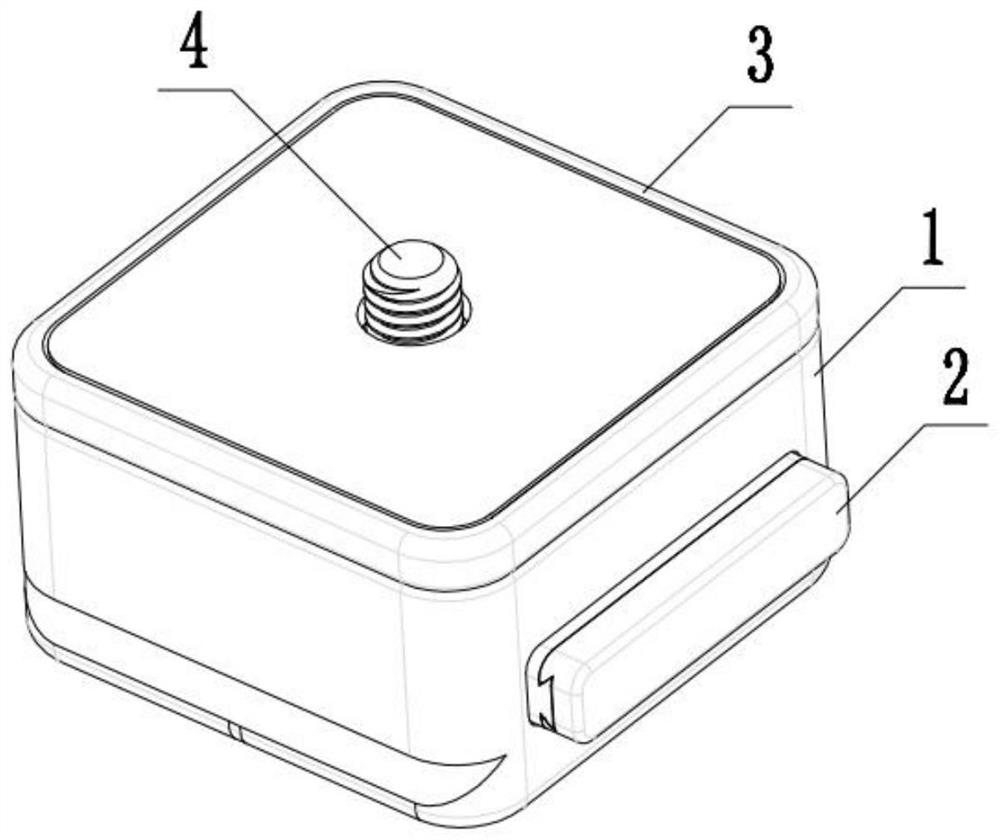 Camera quick mounting seat