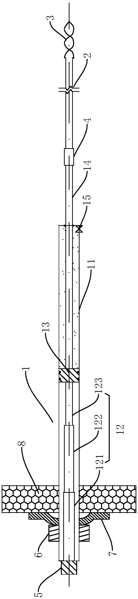Detachable hydraulic anchor rod with steady yielding and energy release and supporting method thereof