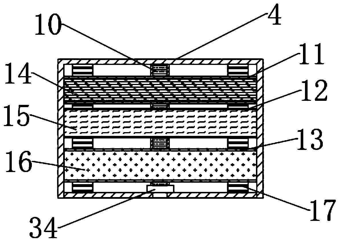 Water dispensing device for poultry breeding