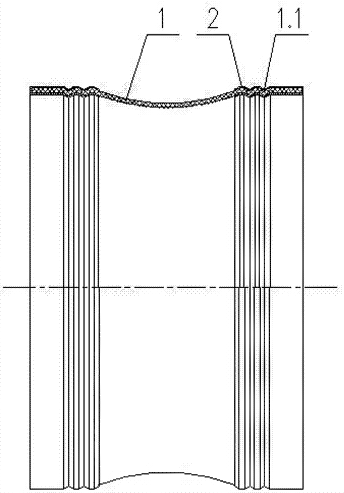 Flue corrosion prevention compensator