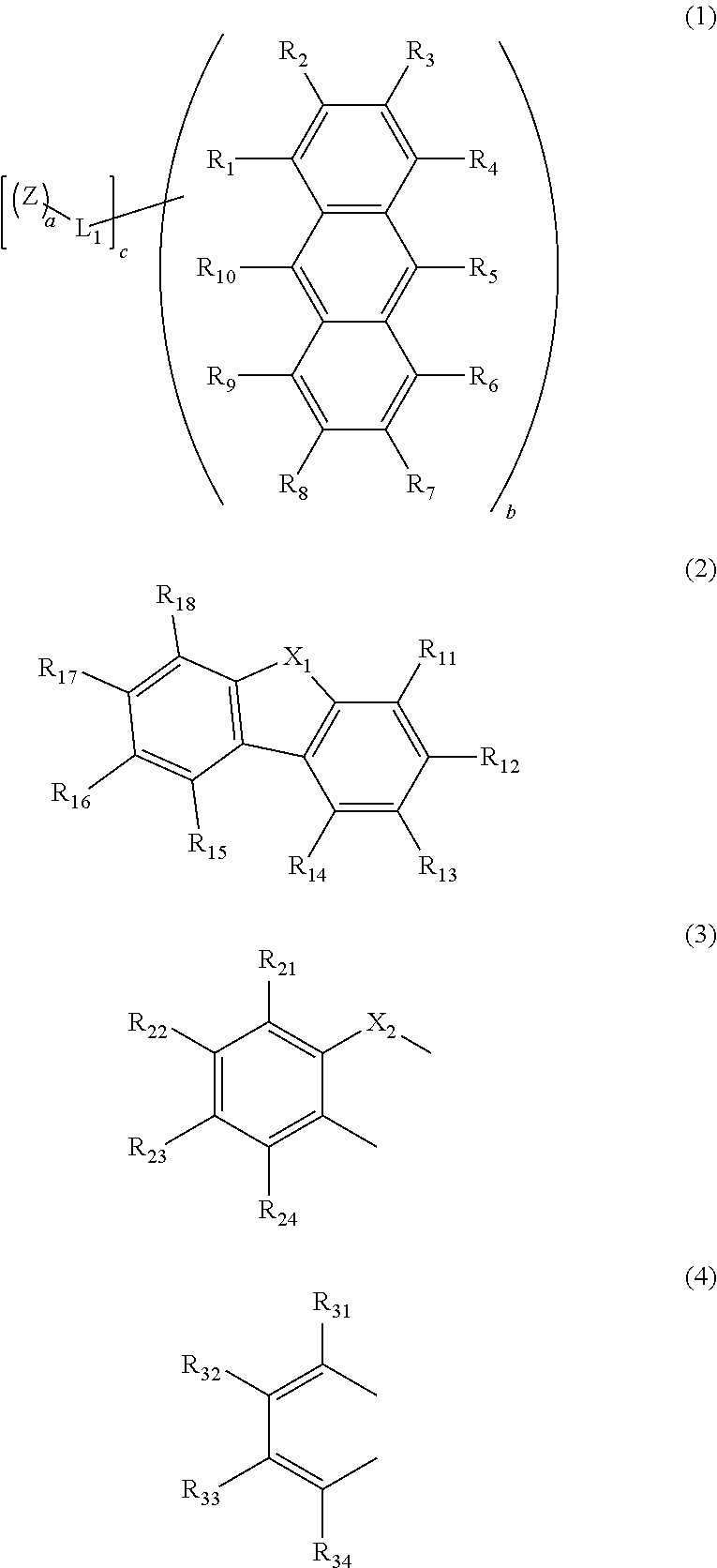 Anthracene derivative and organic electroluminescent element using the same