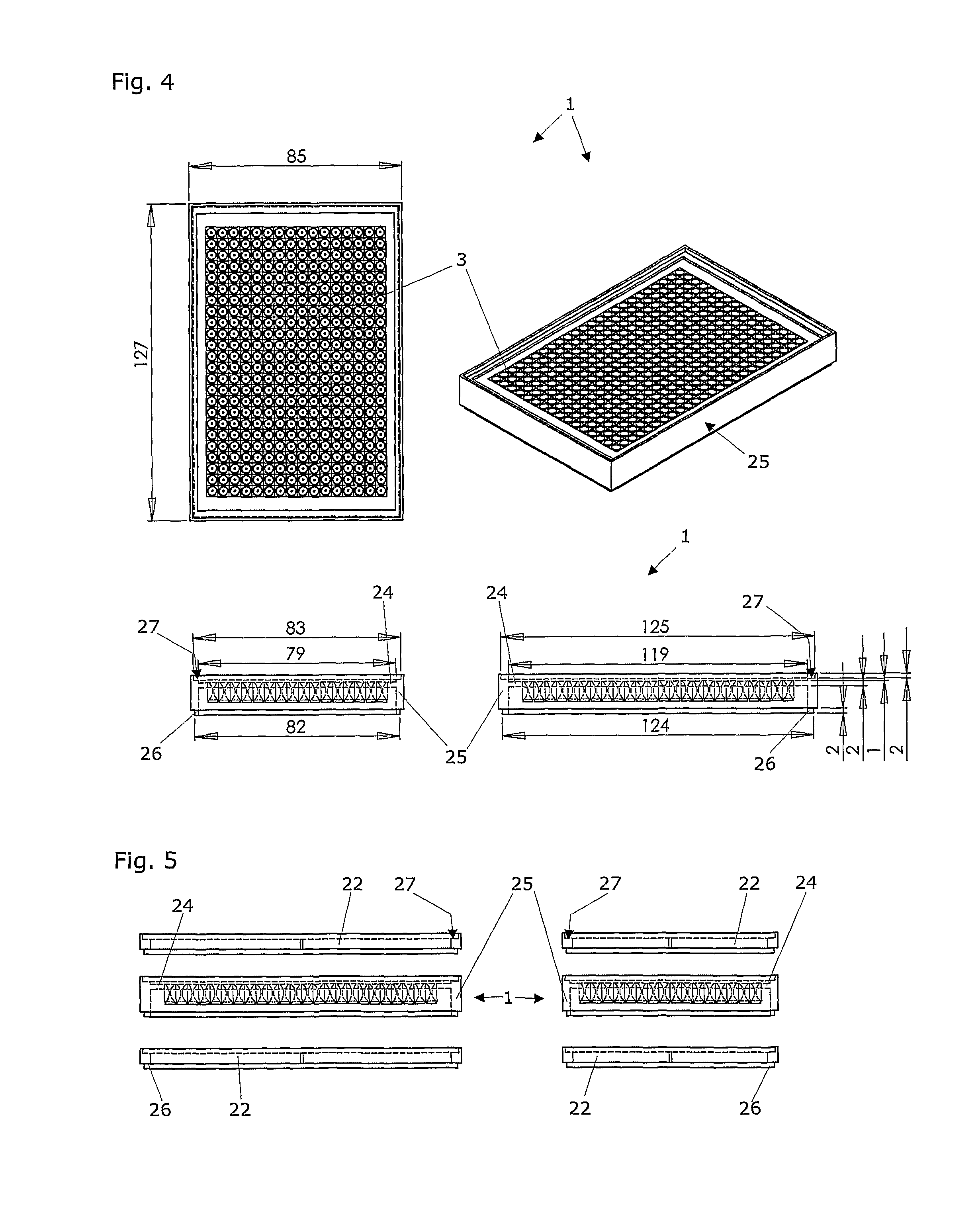 Hanging drop plate