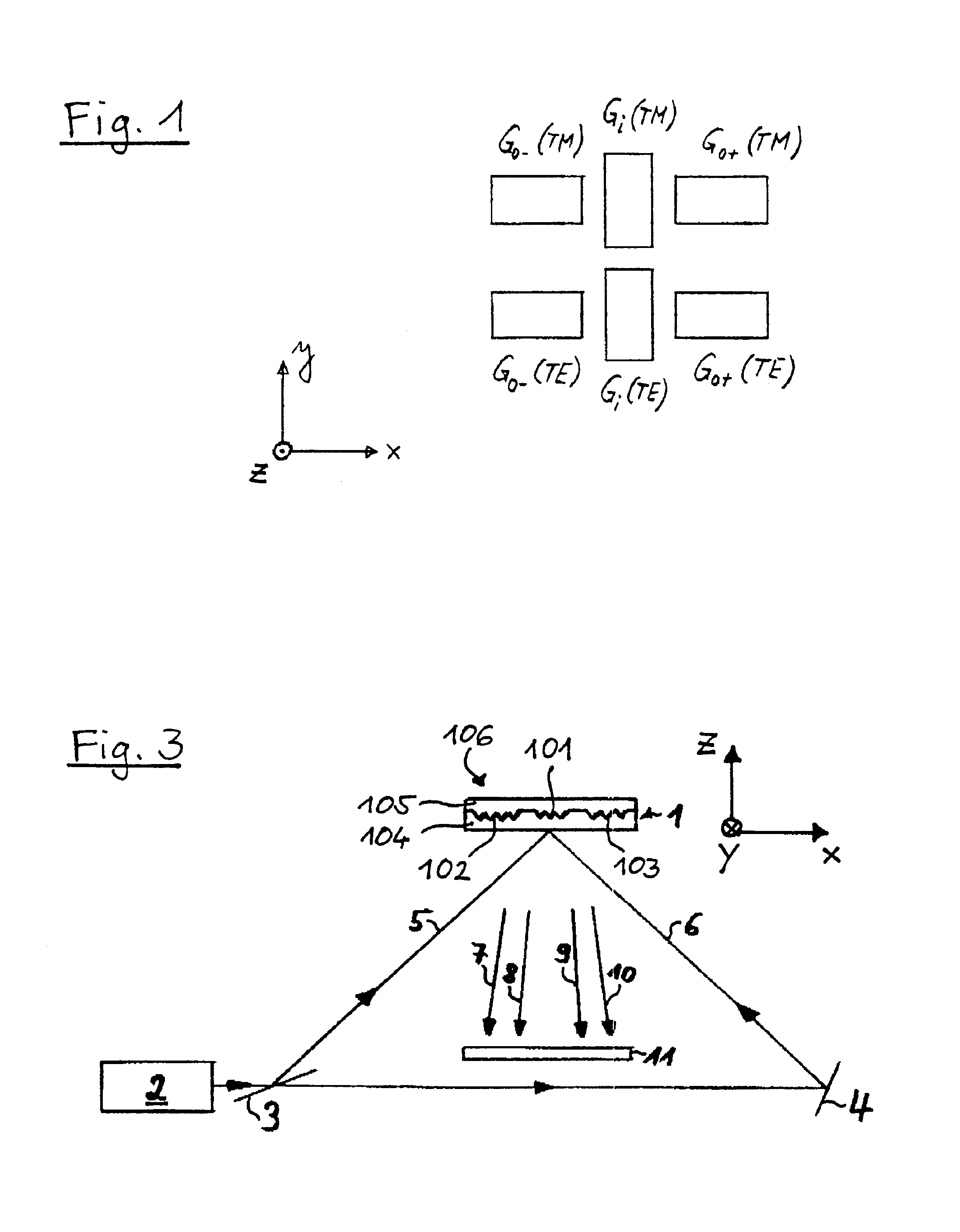 Optical sensor and optical process for the characterization of a chemical and/or bio-chemical substance