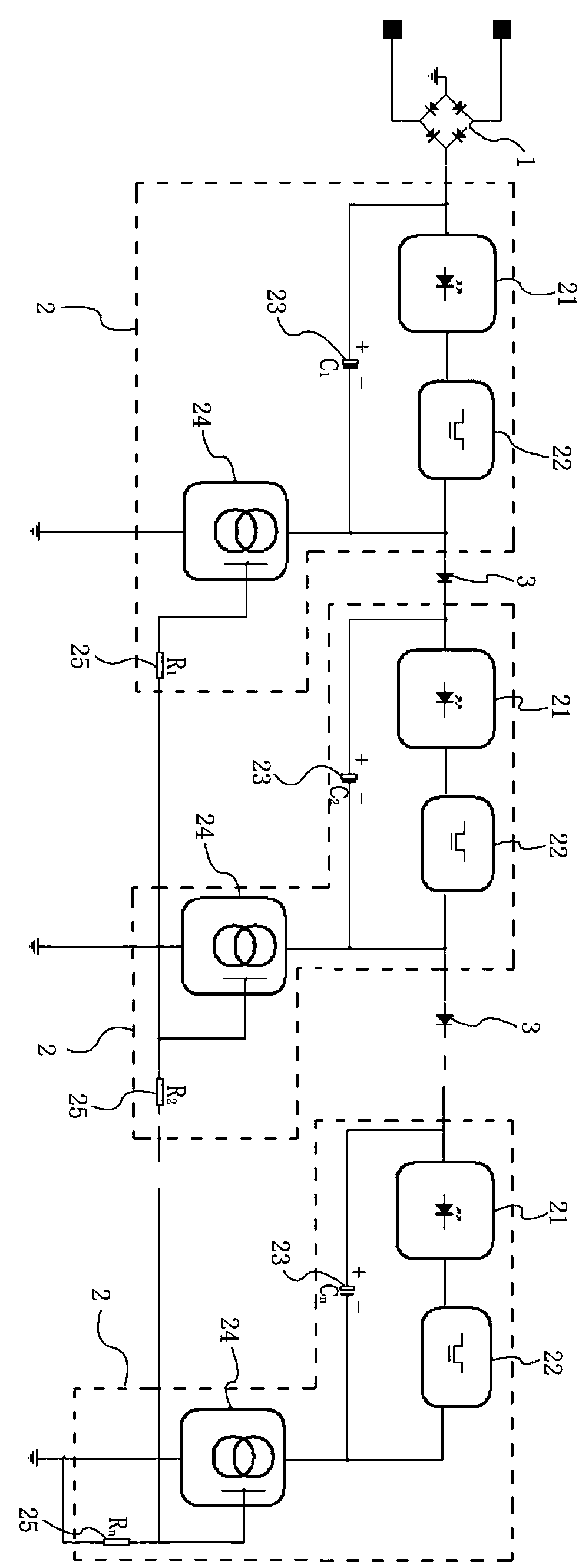 Linear high-power-factor driving circuit