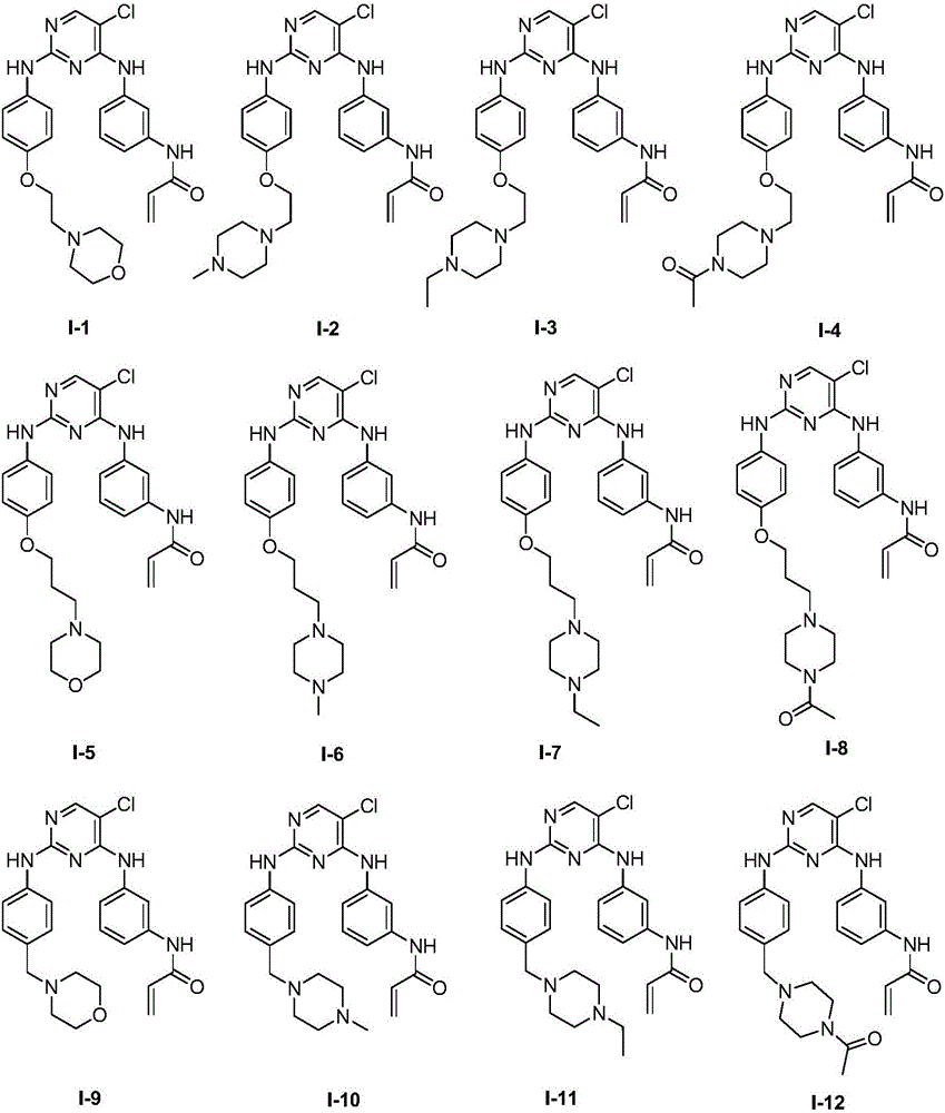 Diarylpyrimidine compound, composition and application
