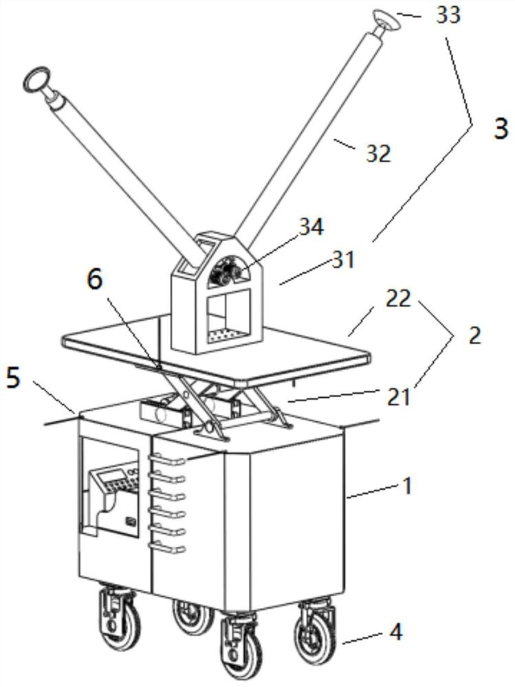 Movable positioning base for large pipeline welding equipment and moving method