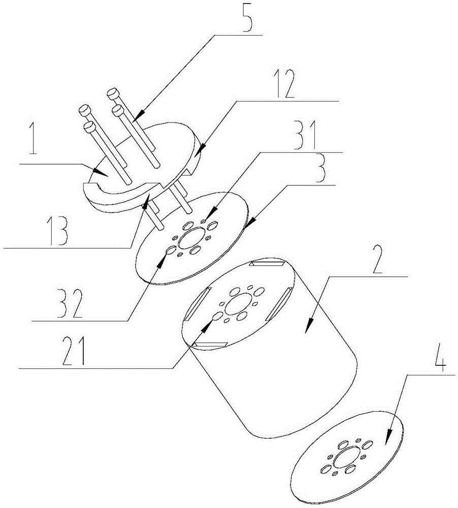 Balancing weight of rotary compressor and double-cylinder double-stage compressor with balancing weight