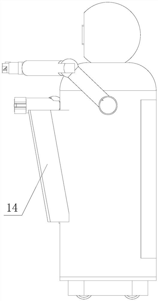 Multi-variety bottled beverage service robot and using method thereof