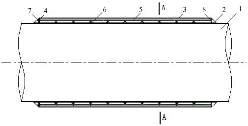 Annular curvature-dependent shape memory alloy damping device