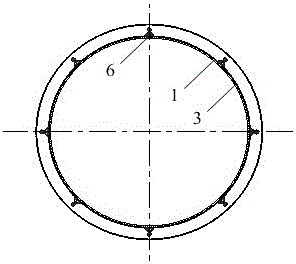 Annular curvature-dependent shape memory alloy damping device