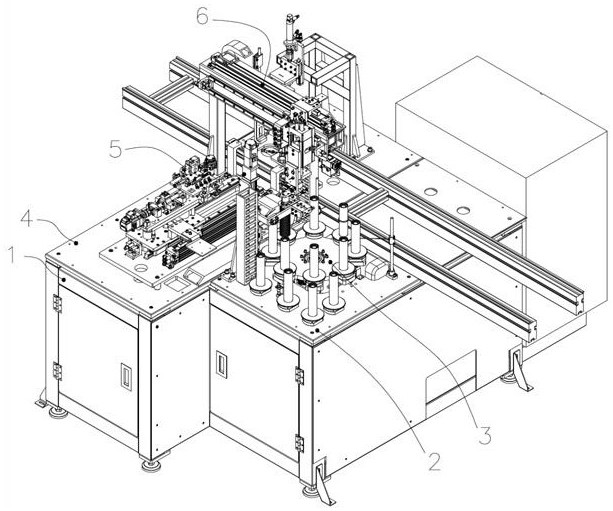 Automatic feeding device for rectangular sealing rings of brake calipers