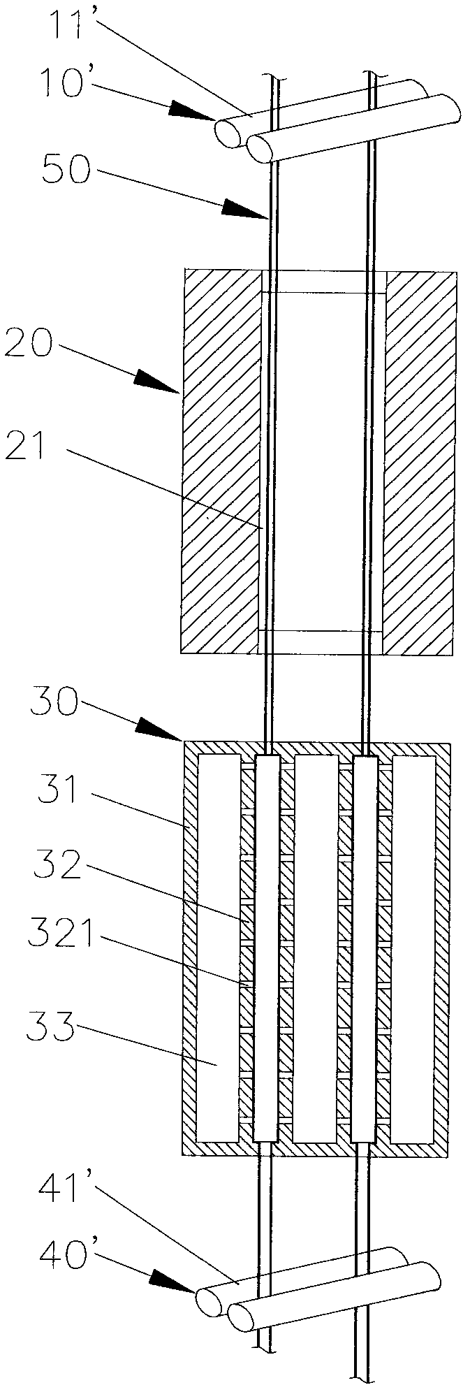 Method for heating shrinkable tubes and shrinkable tube expanding system using same