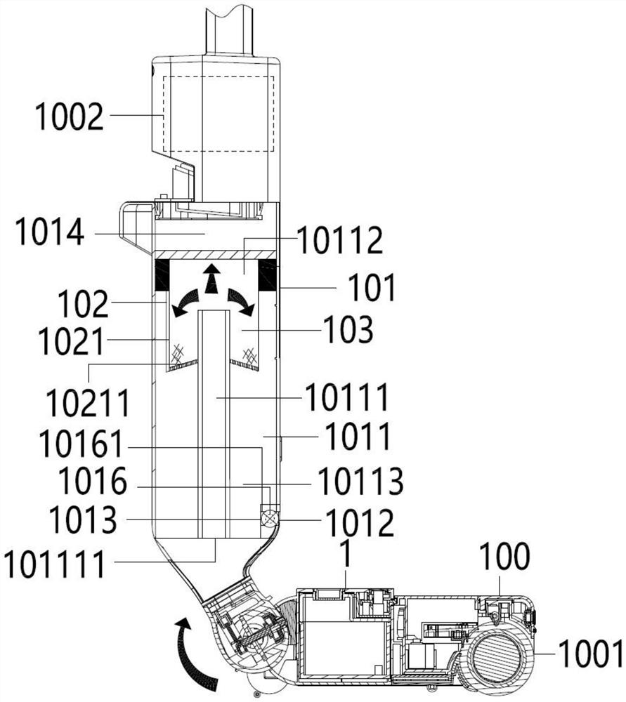 Mopping machine system