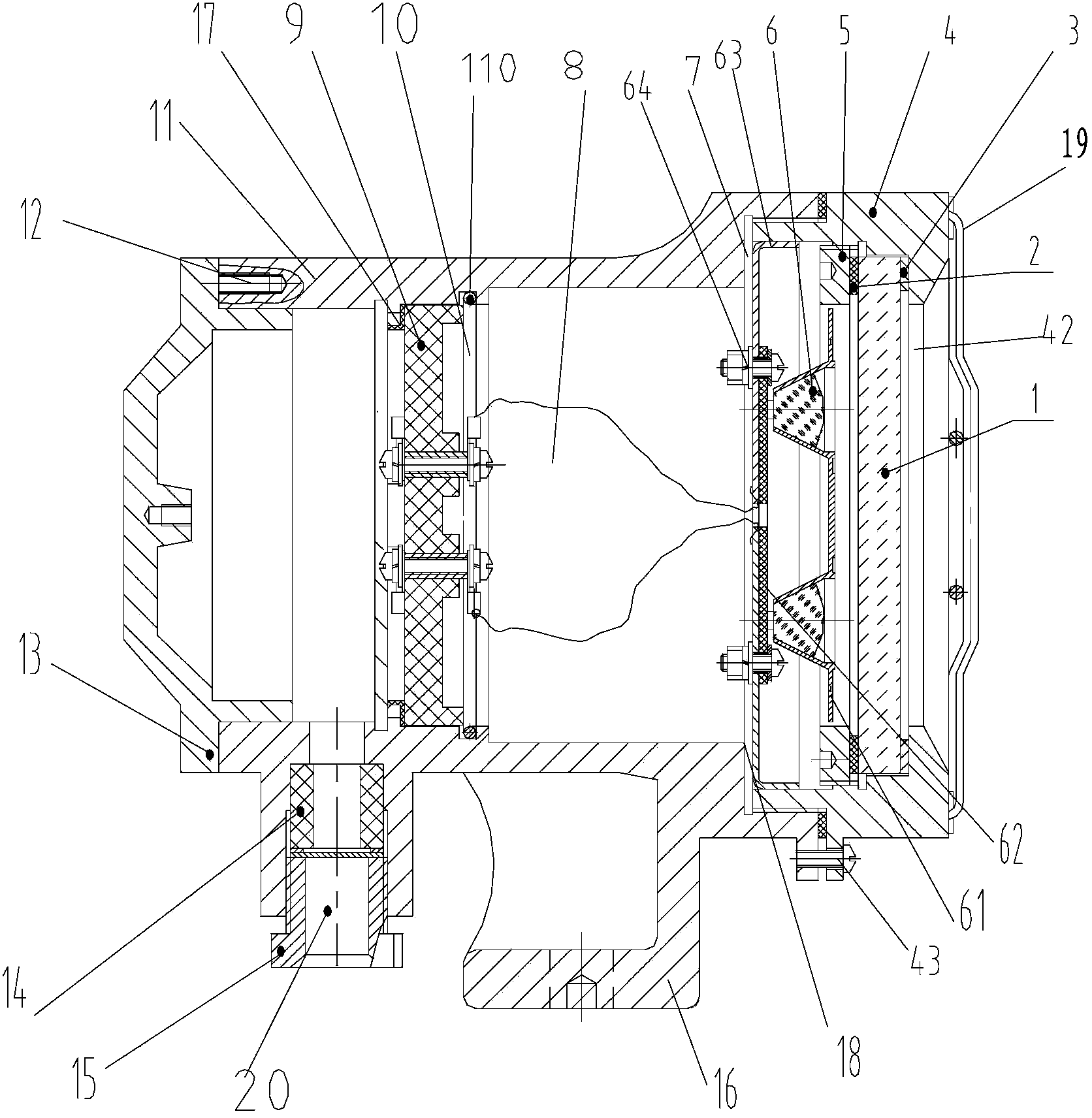 LED (Light Emitting Diode) mine explosion-proof locomotive lamp