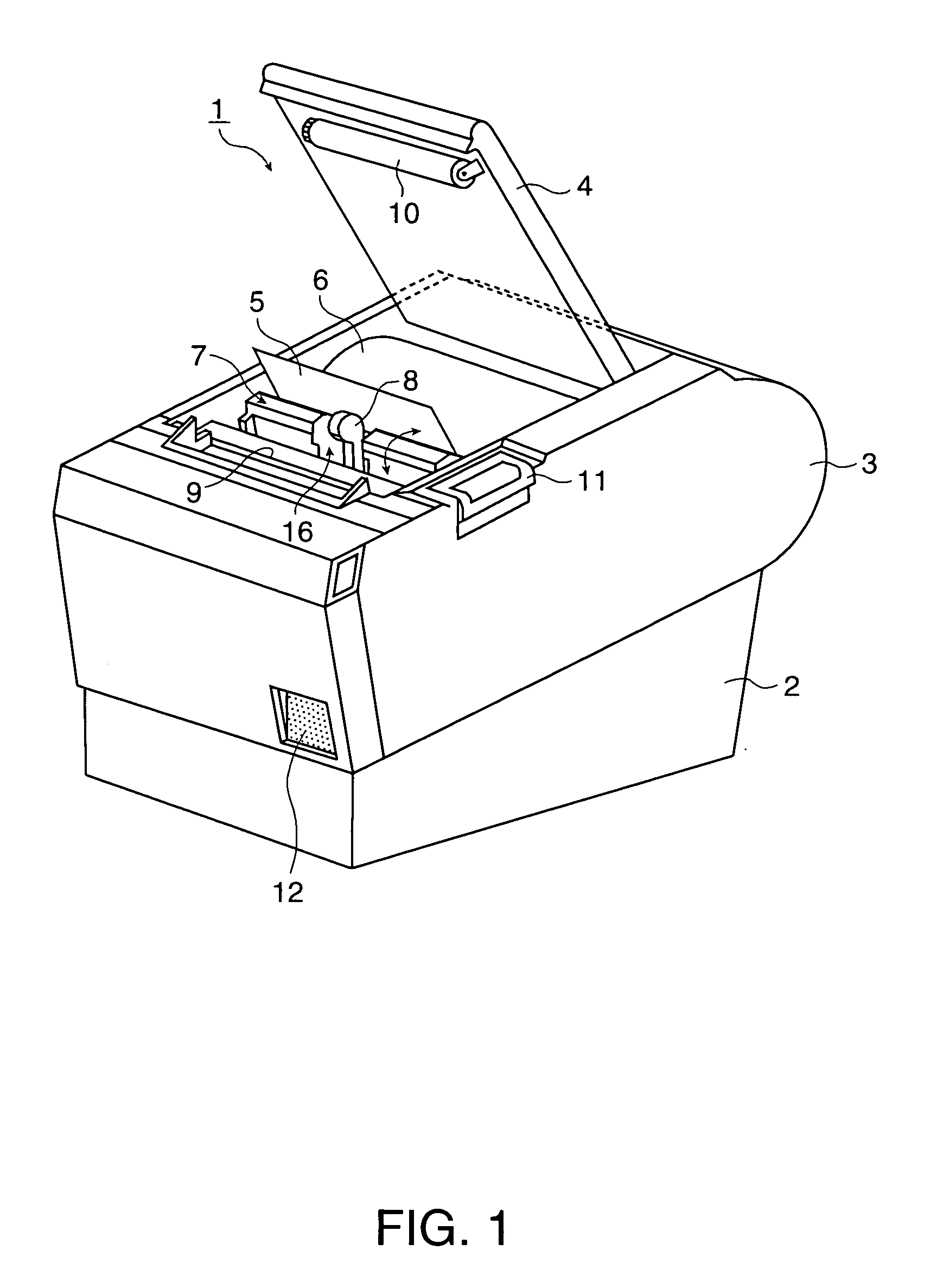 Roll paper transportation device and printing apparatus