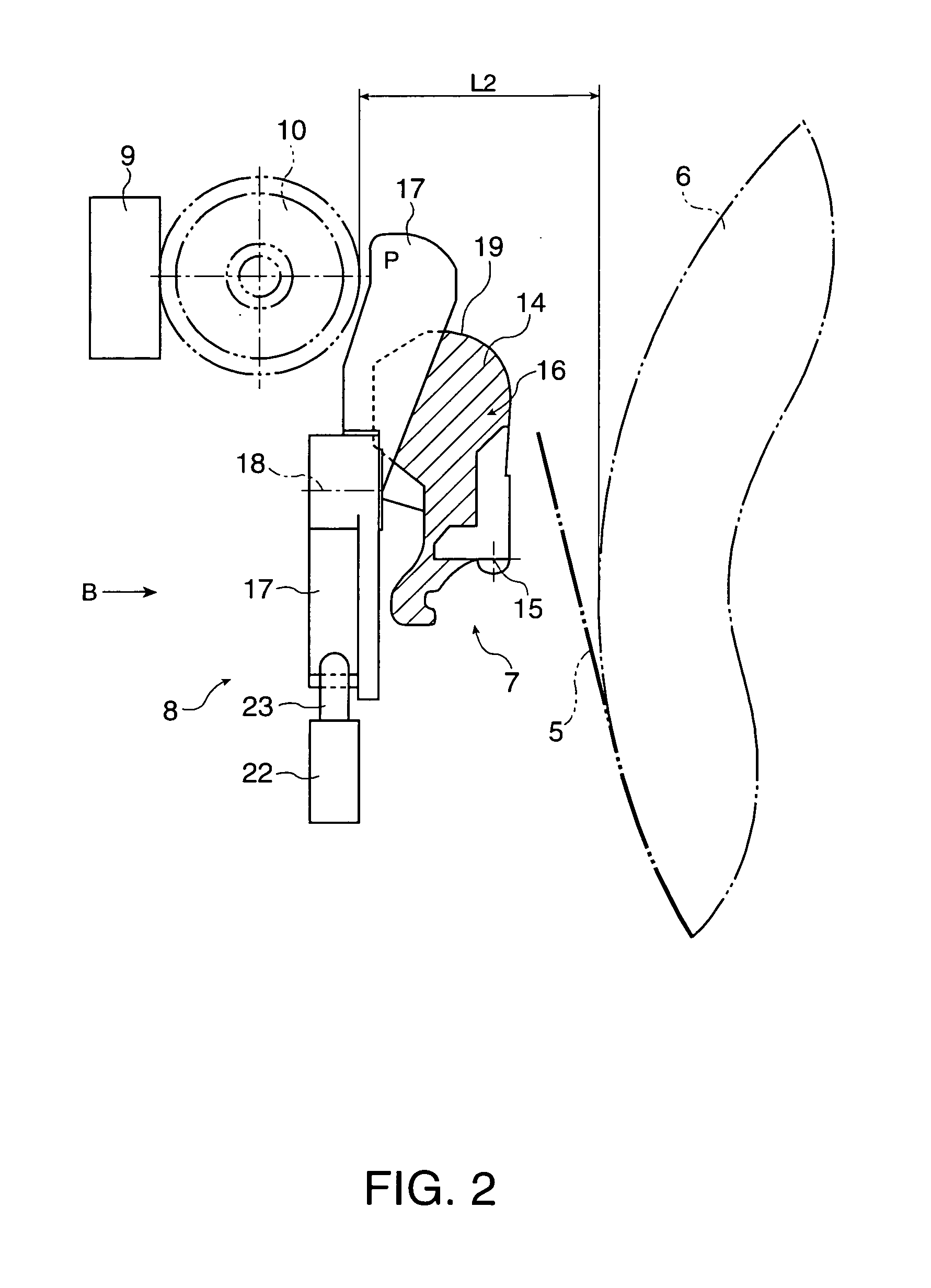 Roll paper transportation device and printing apparatus