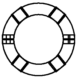 A two-half engineering tensioning system with screw teeth