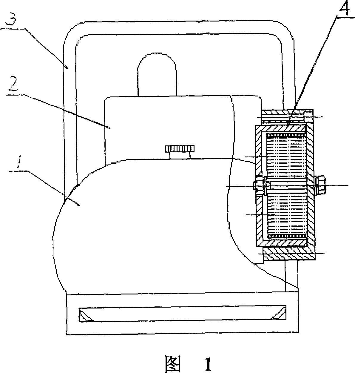 Synchronous generator for integrated rotary-magnetic external rotor oil press