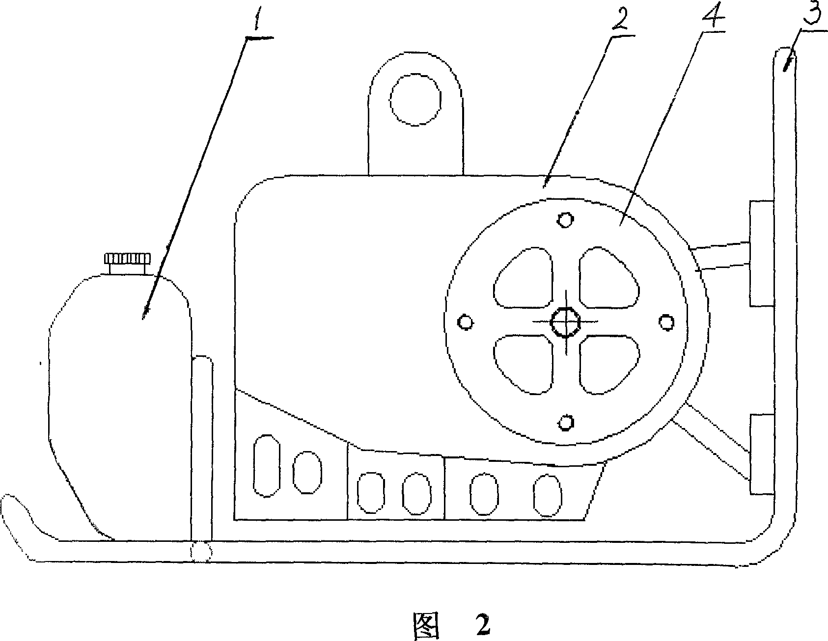 Synchronous generator for integrated rotary-magnetic external rotor oil press