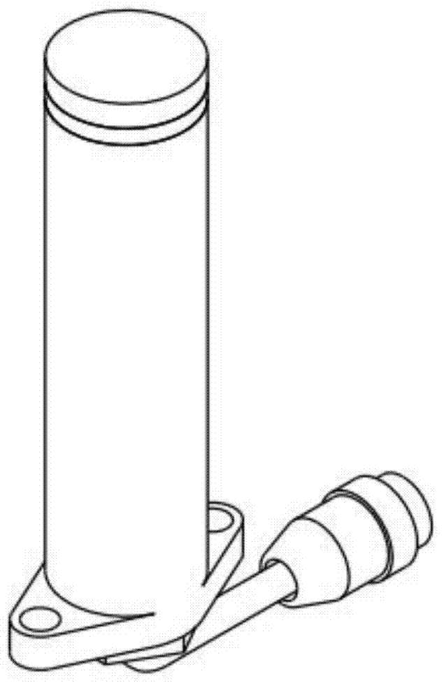 Straight acting device for spacecraft based on SMA (Shape Memory Alloy) spring and use method thereof