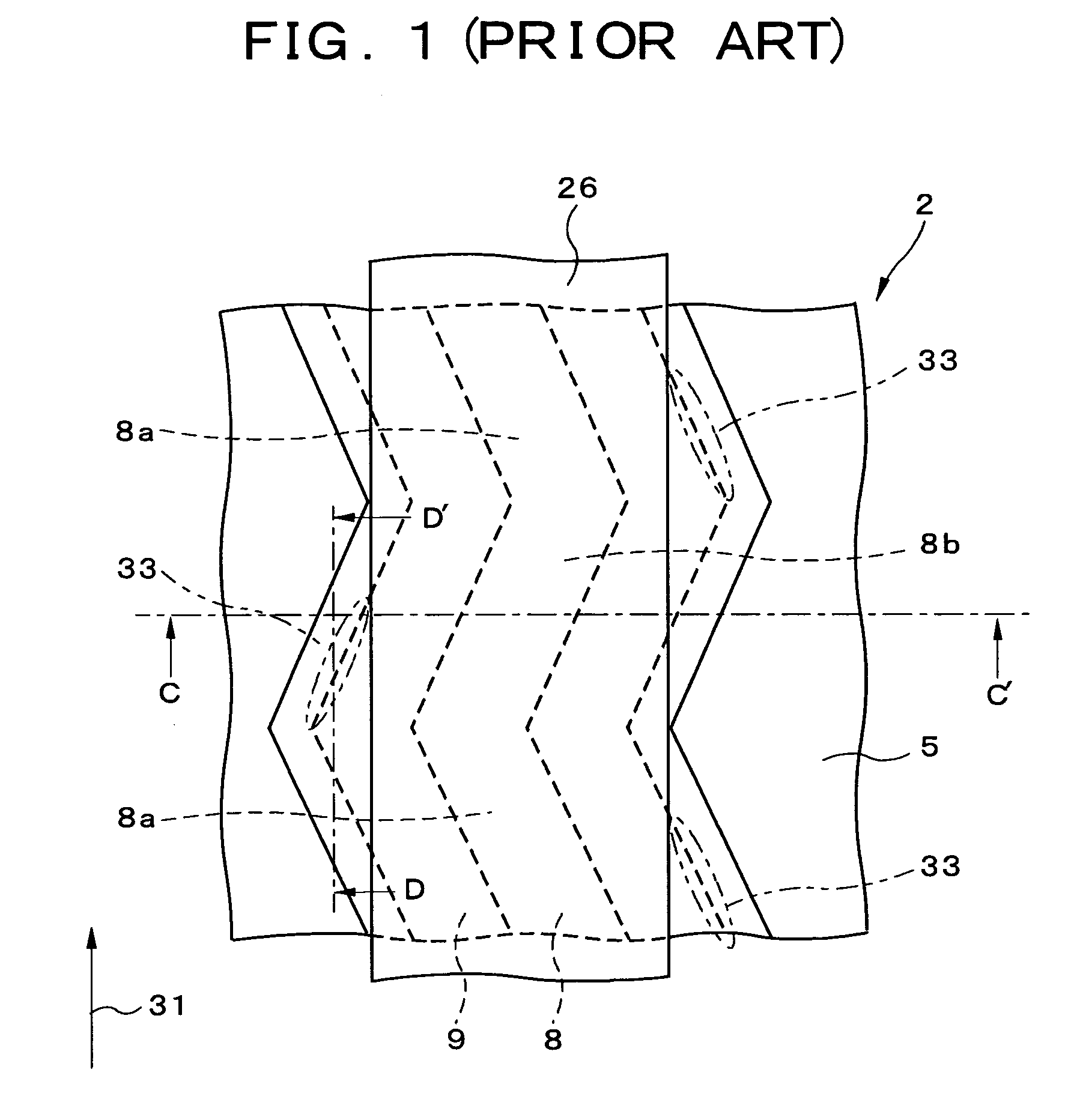 In-plane switching liquid crystal display device