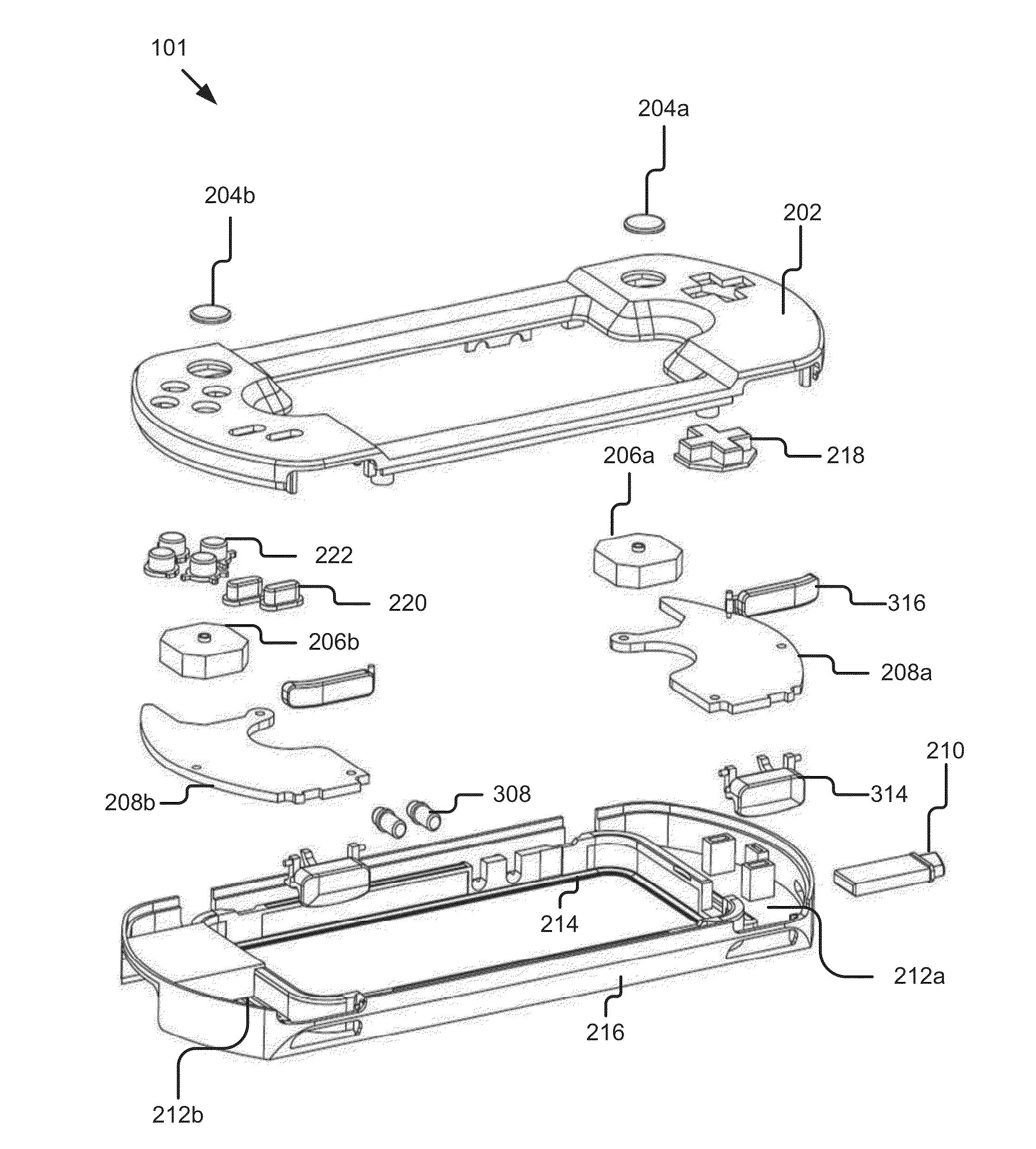 Game Controller for a Portable Computing Device