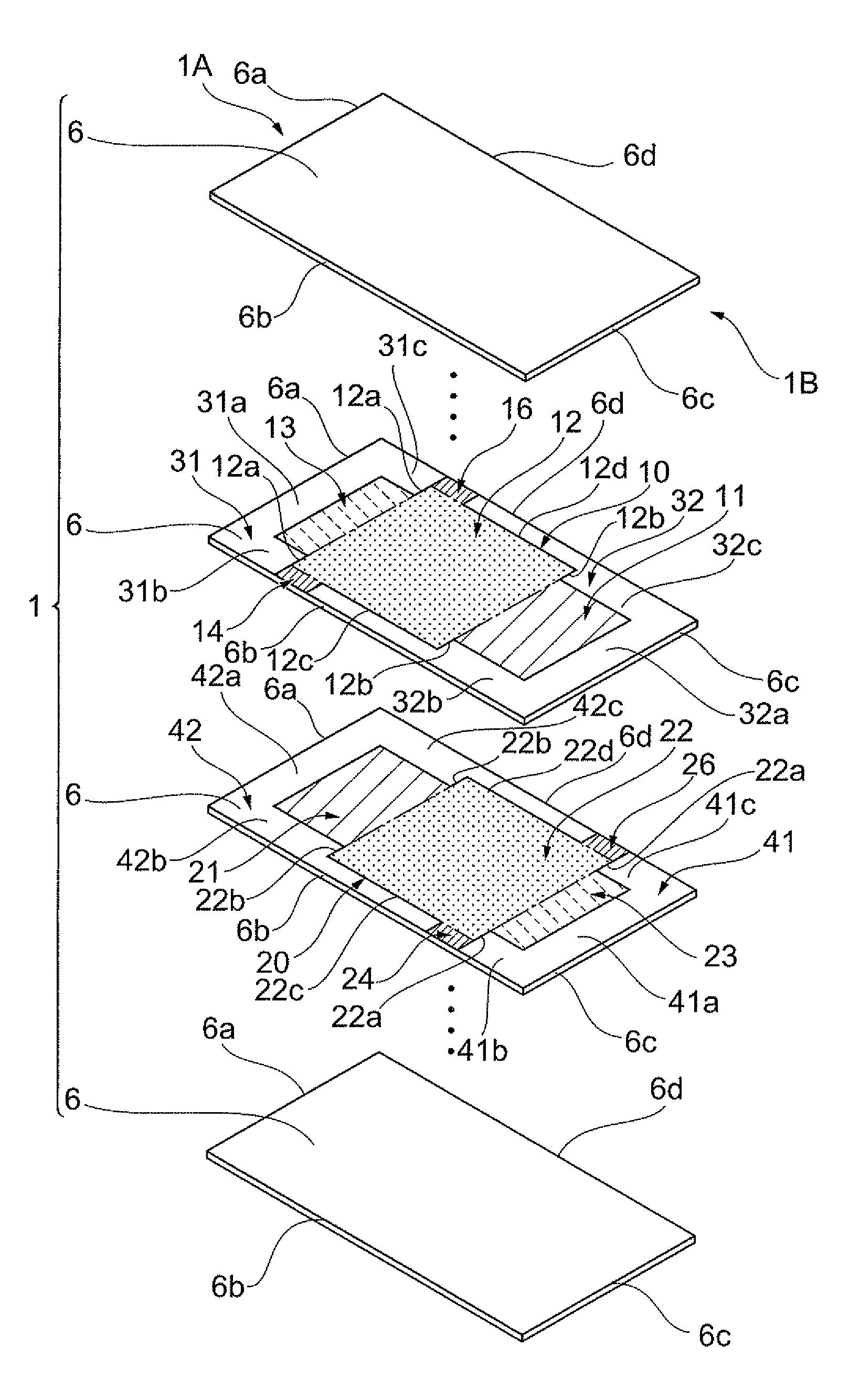 Multilayer capacitor having reduced equivalent series inductance