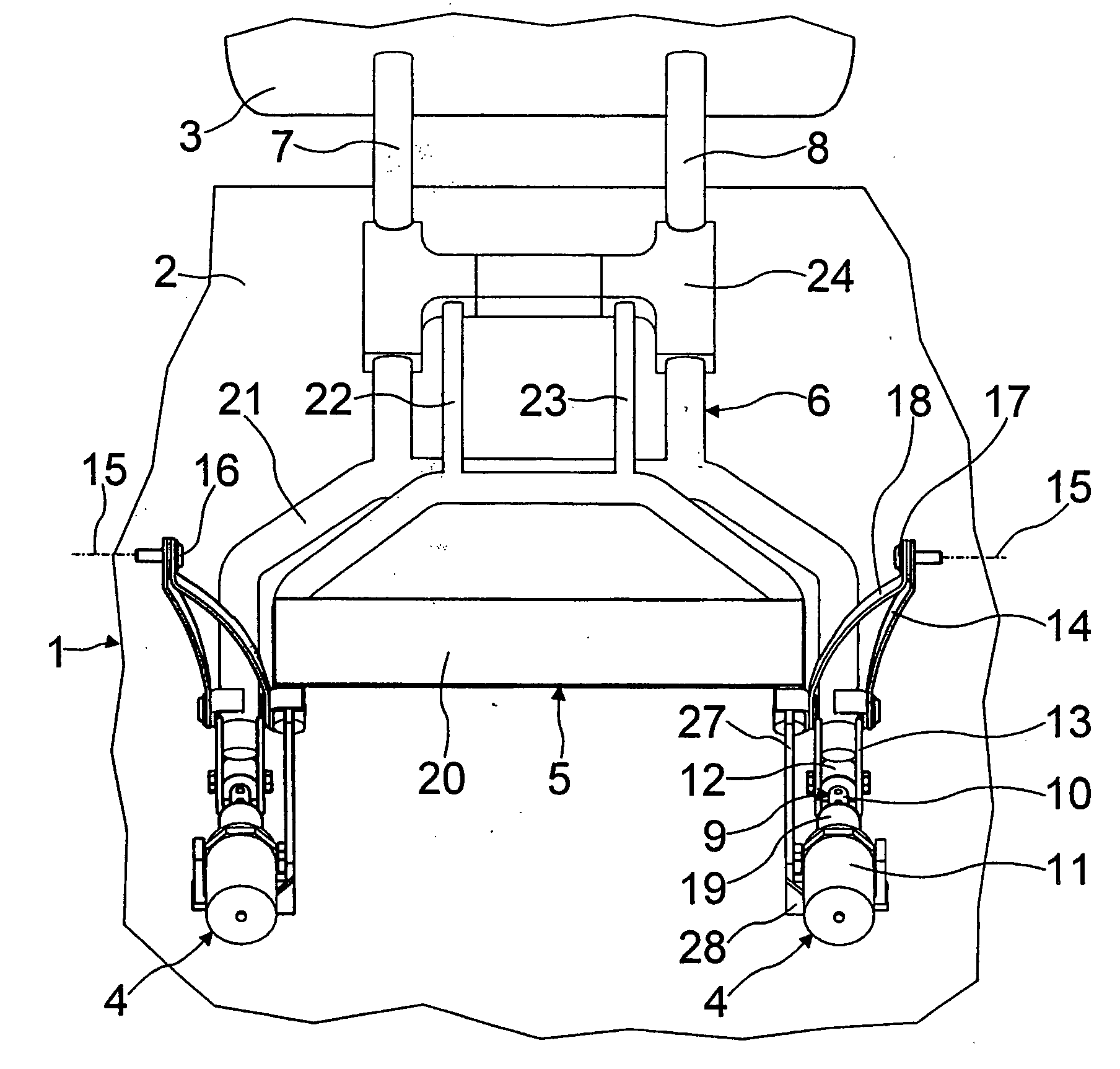 Method for moving a headrest in the event of a rear-end collision and arrangement of a headrest on a vehicle seat