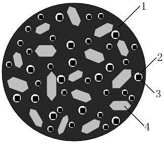 A kind of magnetized mesoporous carbon/nano tio  <sub>2</sub> Composite adsorbent and preparation method thereof