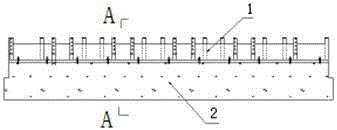 The method of dismantling the base of finishing mill by exchange method