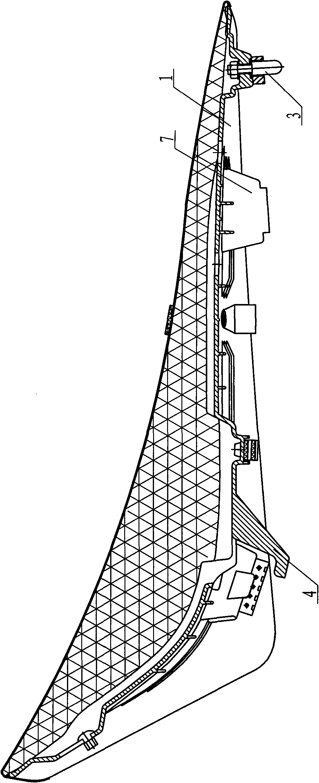 Assembly limit structure of motorcycle cushion