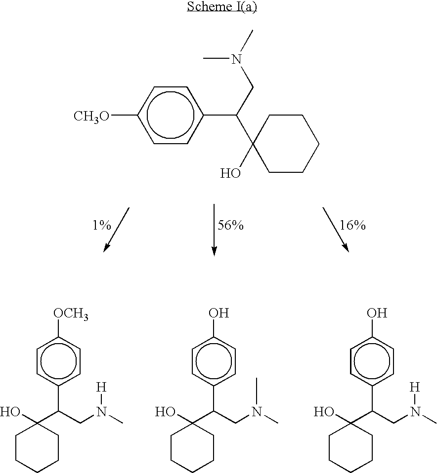 O-desmethylvenlafaxine and methods of preparing and using the same