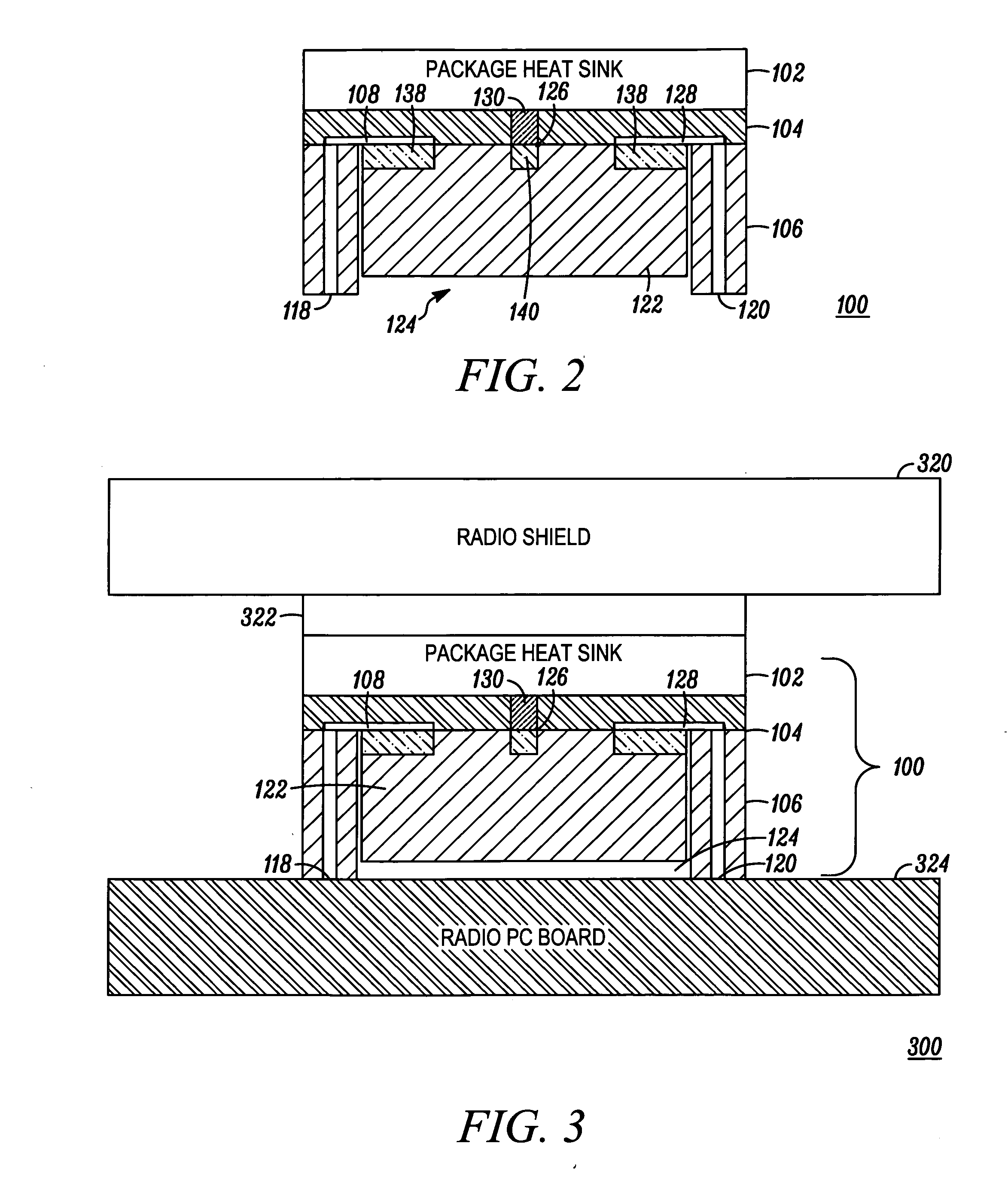 Assembly for an electronic component