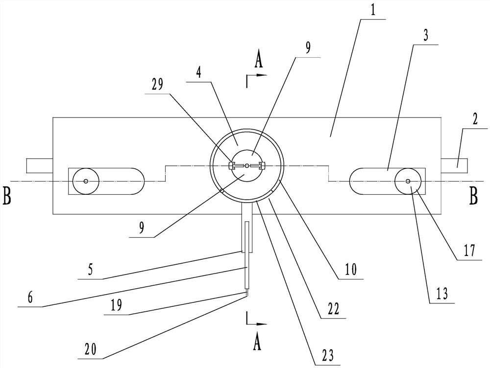 Portable bolt raw material wire drawing device