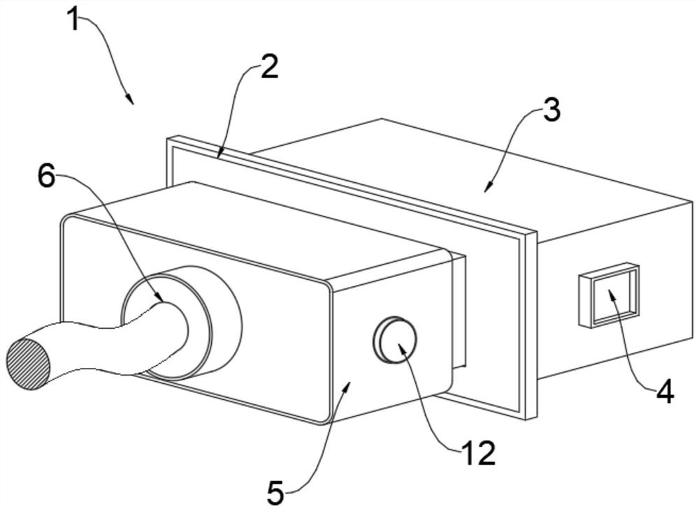 A protective structure for an interface of an electronic product