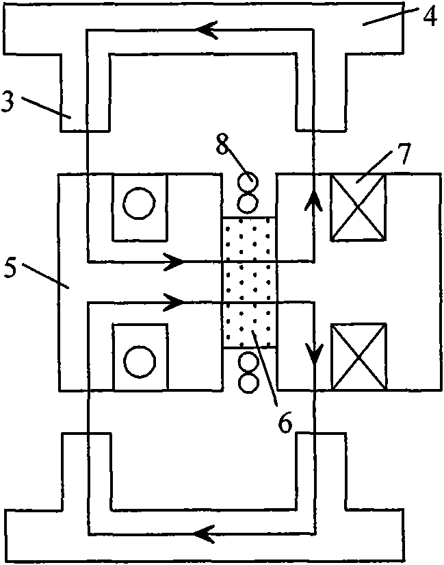 Two-rotor axial magnetic flux switching type mixed excitation synchronous generator