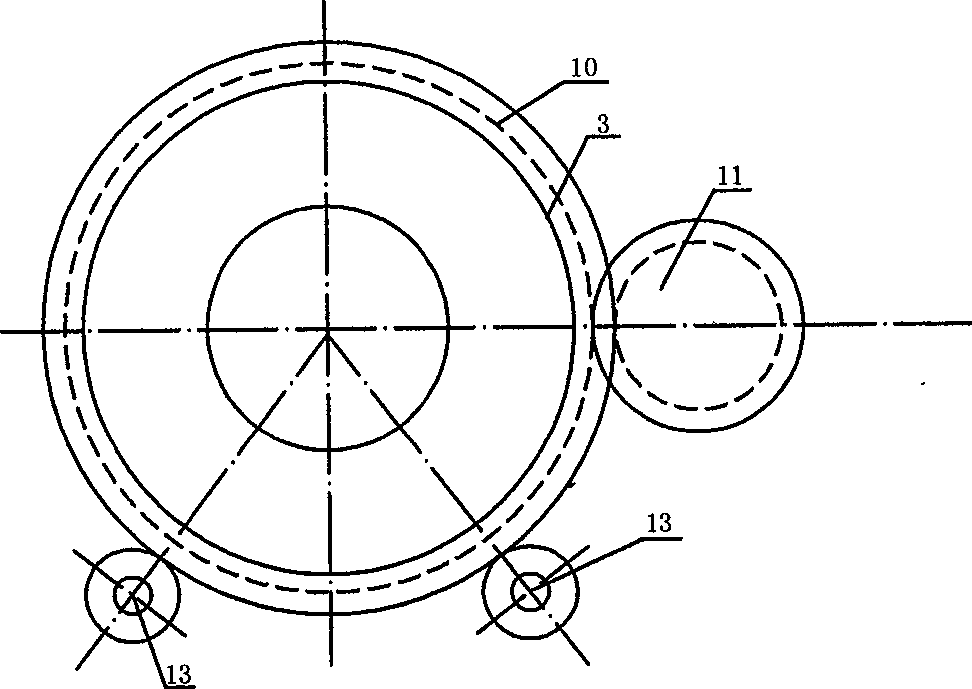 Whole set smelting device for ferrotitanium series product