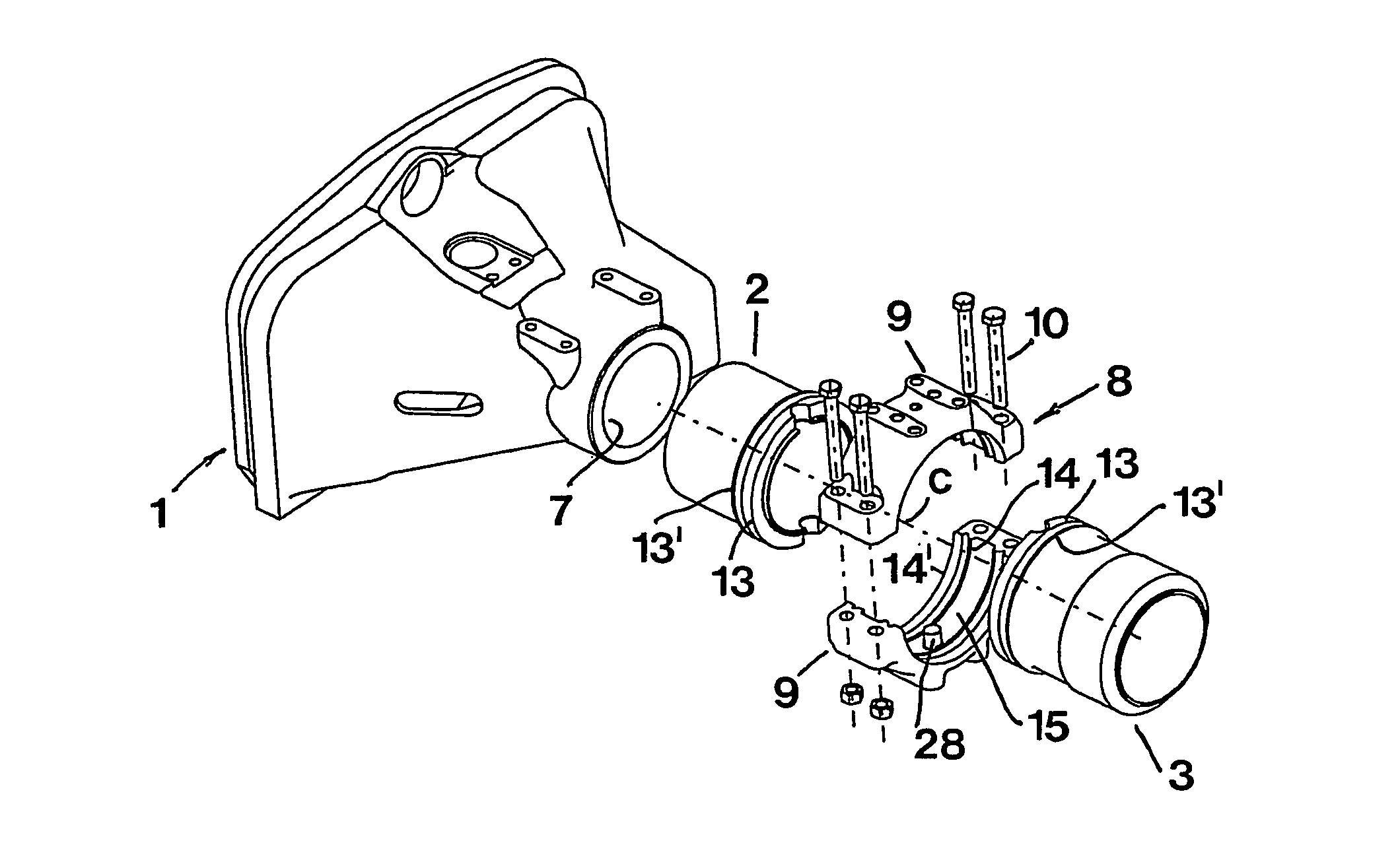 Muff coupling for vehicle couplers