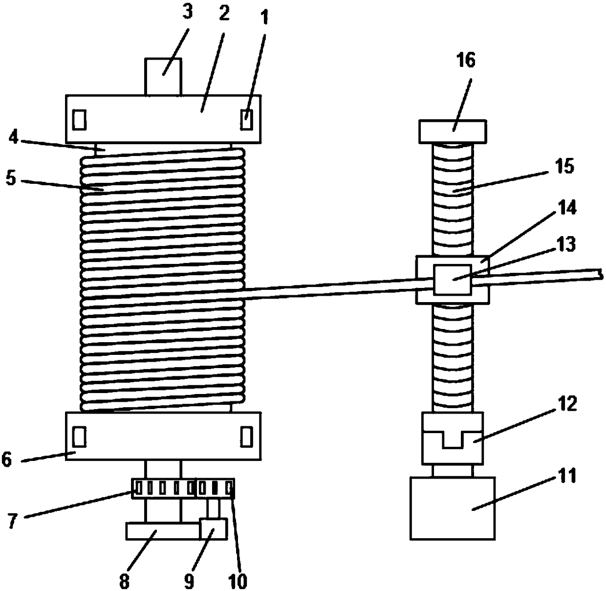 Self-pressure reducing type wire coil device