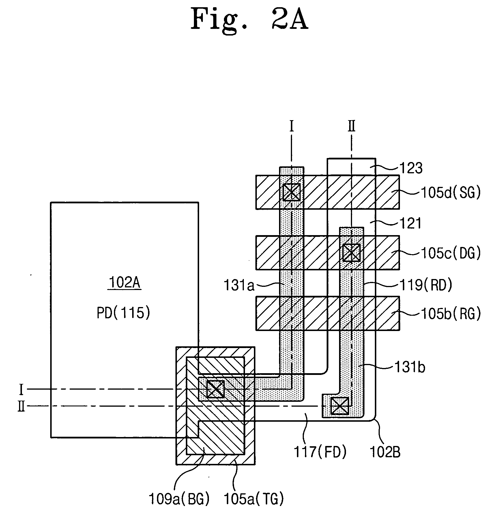 Image sensor with self-boosting and methods of operating and fabricating the same