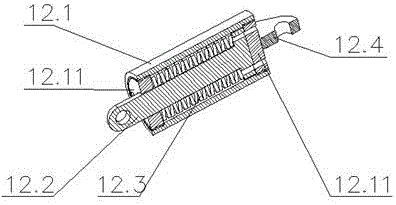 Fall prevention beam buffer device and method, and fall prevention beam buffer system in air rail