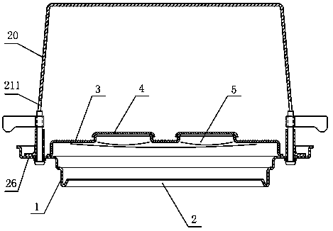 Flue fire resisting damper and flue system with same