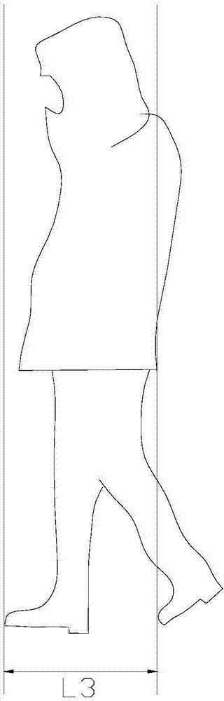 Method for precisely measuring shoe length and stride of target person in video