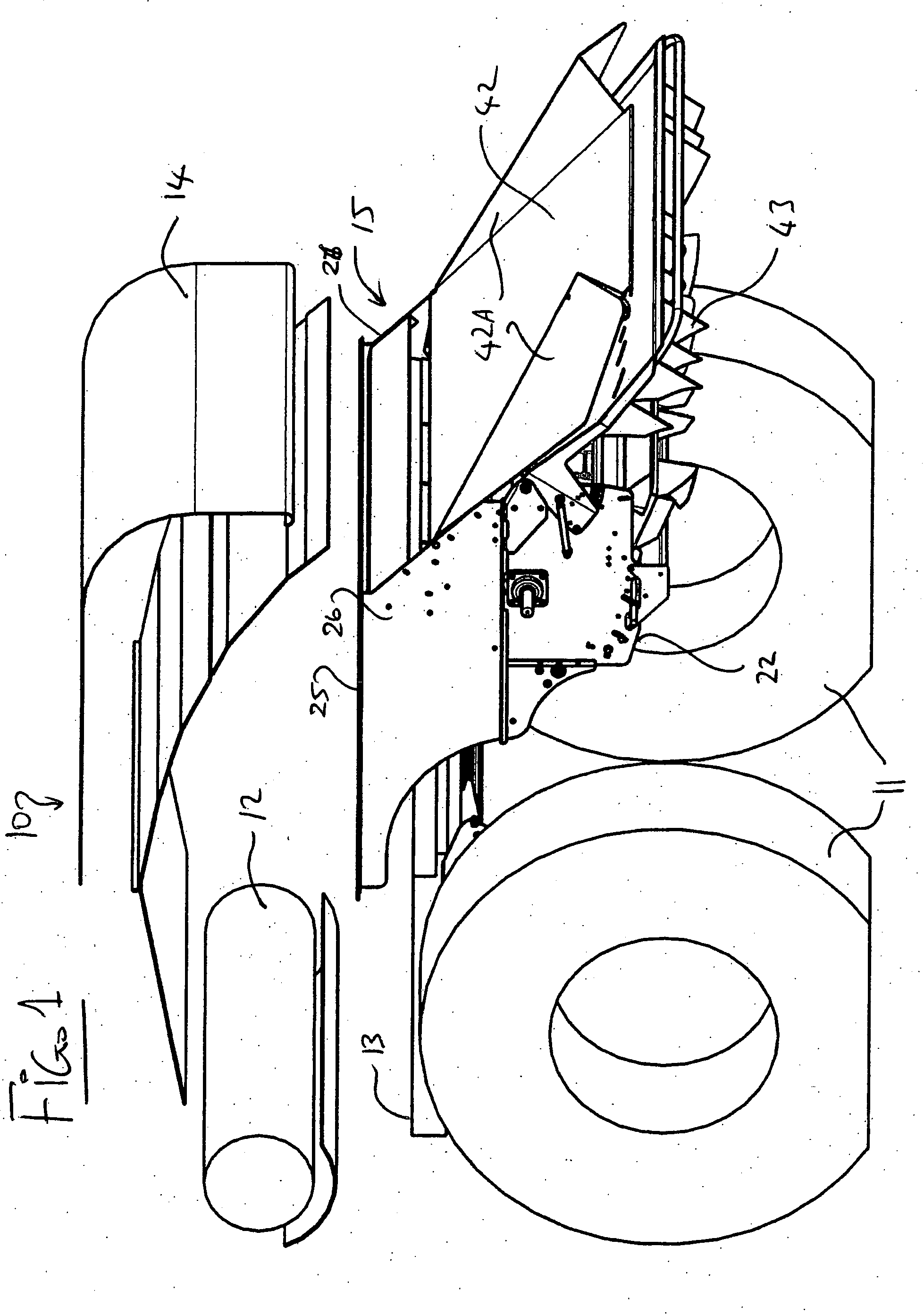 Combine harvester with ready adjustment of discharge positions of straw and chaff
