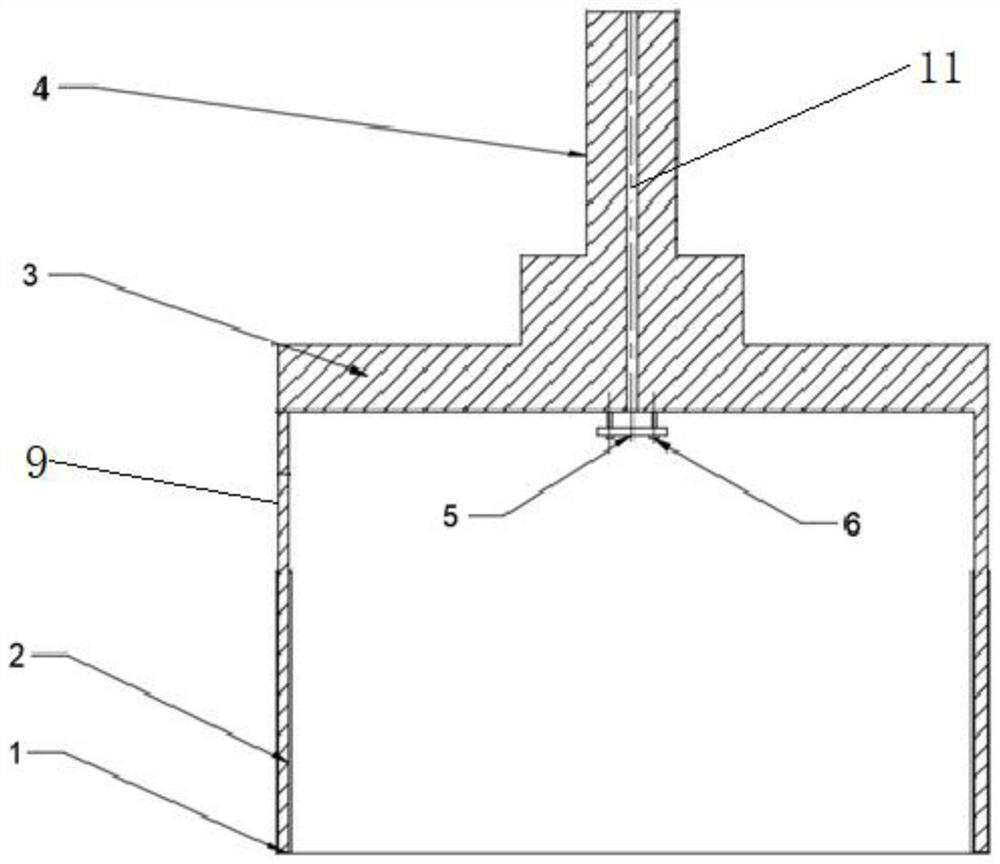 Grinding, punching and sampling tool for obtaining cylindrical specimen and using method of grinding, punching and sampling tool