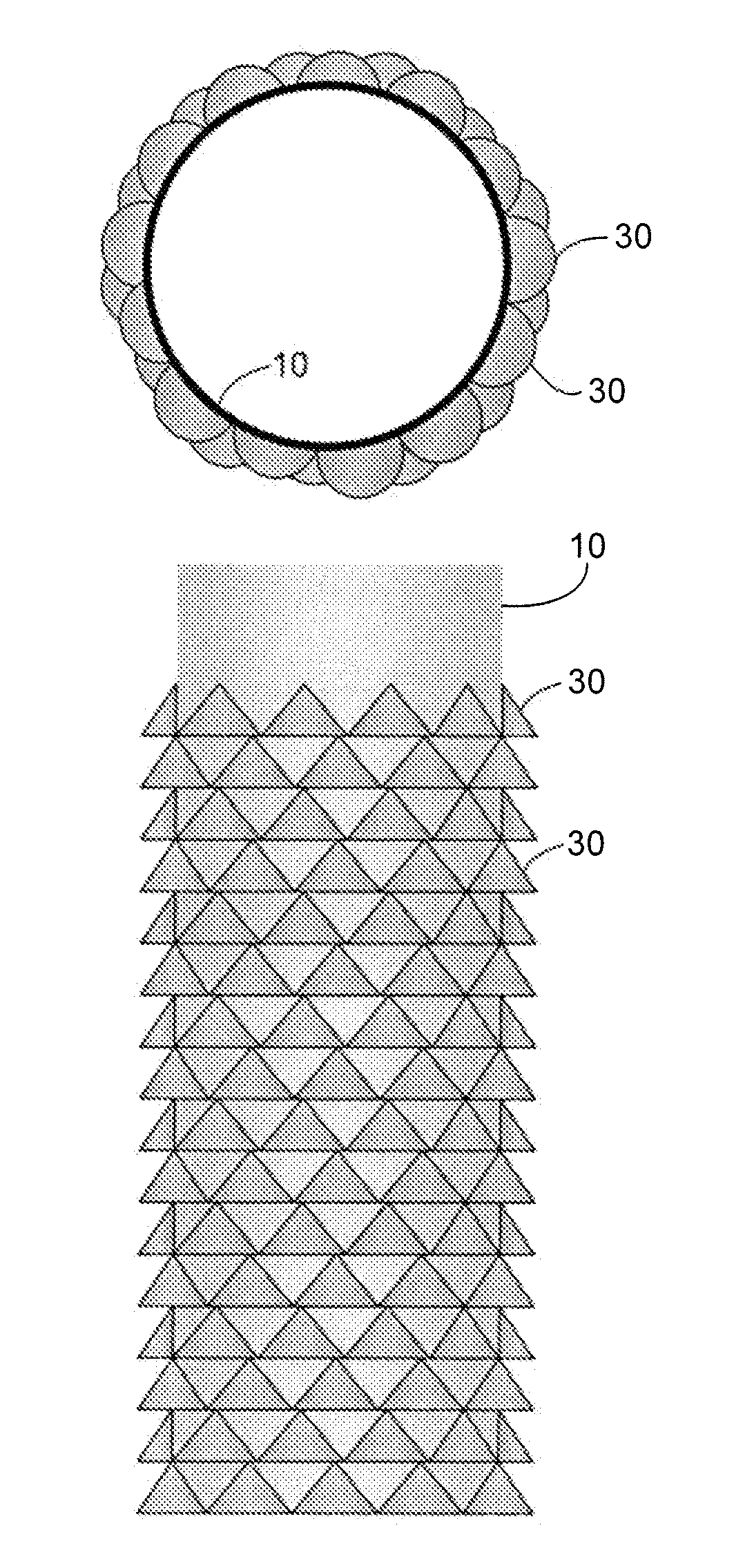 Conically Shaped Screenless Internals for Radial Flow Reactors