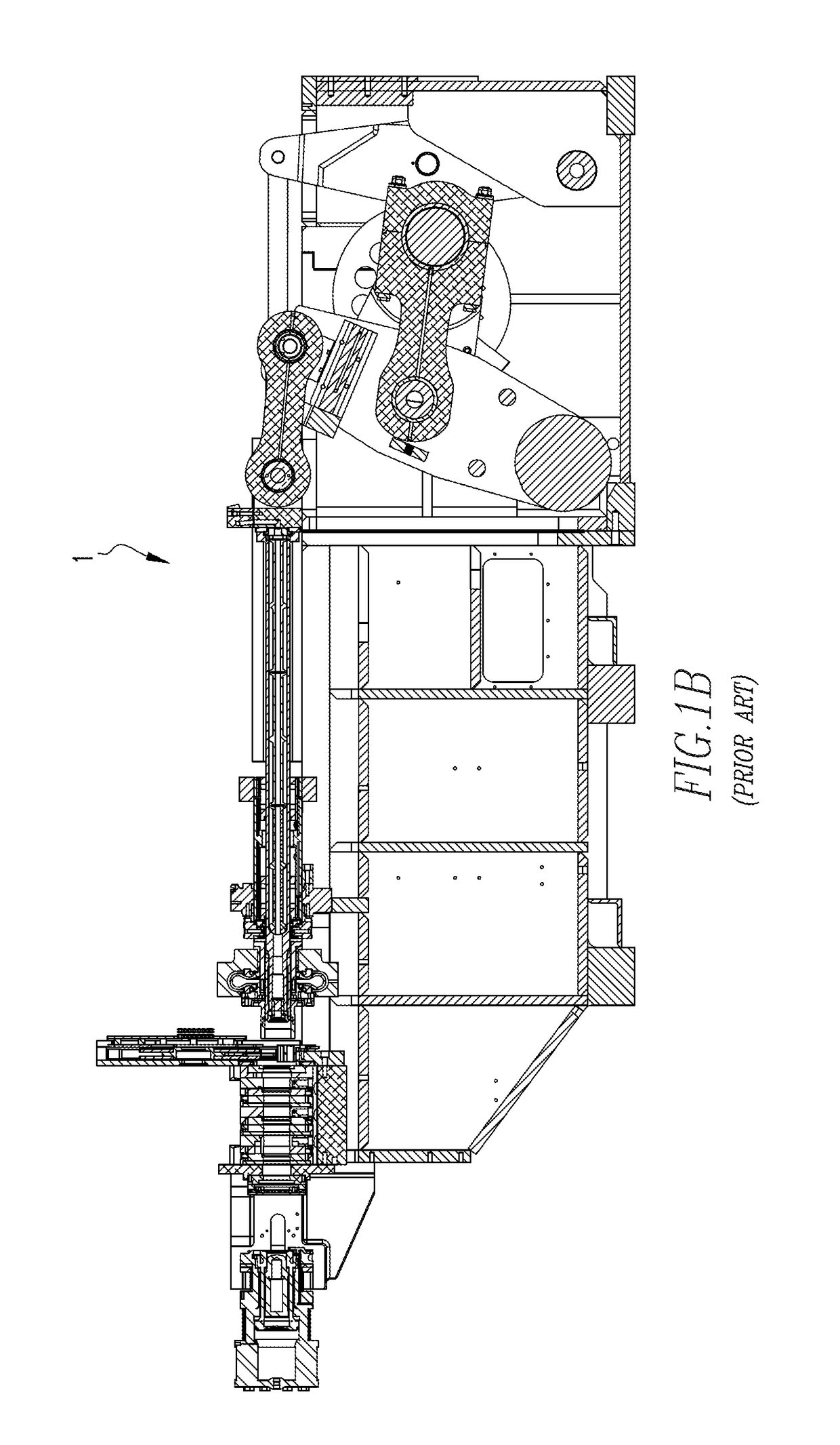 Outboard hydrostatic bearing assembly for can bodymaker