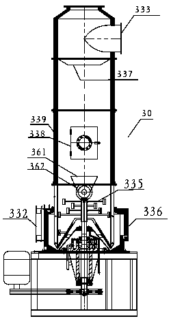 Full-process automatic solid-liquid separation and drying system for dye intermediate