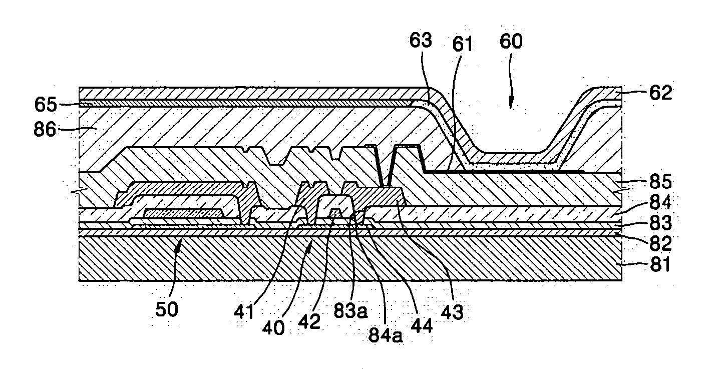 Display and method for manufacturing the same