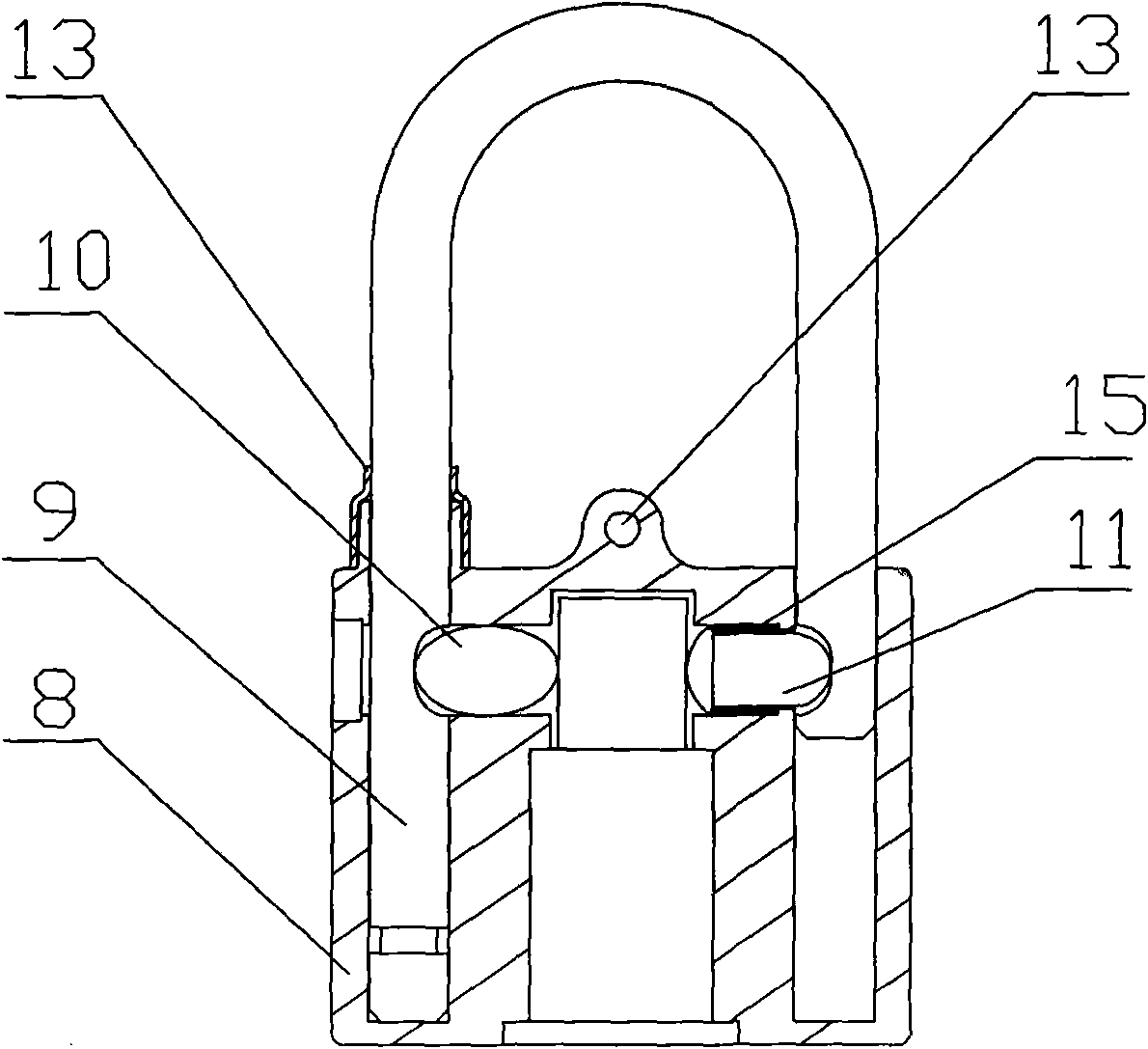 Magnetic coding lock cylinder and magnetic coding padlock capable of bearing severe environment